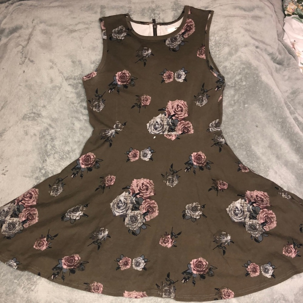 Vans vintage flower skater dress